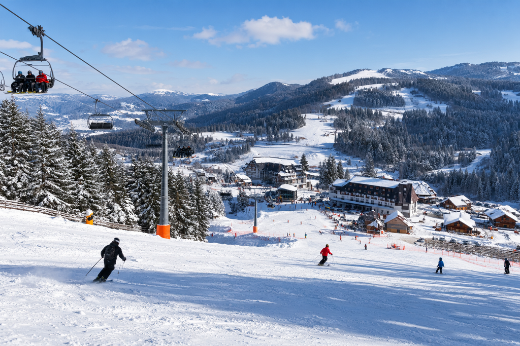 station ski serbie